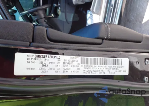 2015 Jeep Grand Cherokee Overland из США, поврежденный, VIN 1C4RJFCT0FC661872